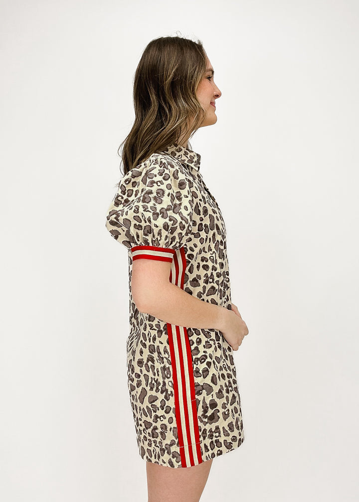 Morgan Leopard Print Dress