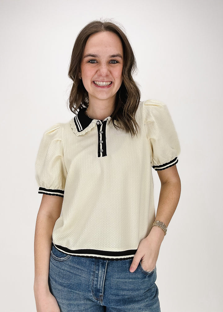 Blair Collared Top