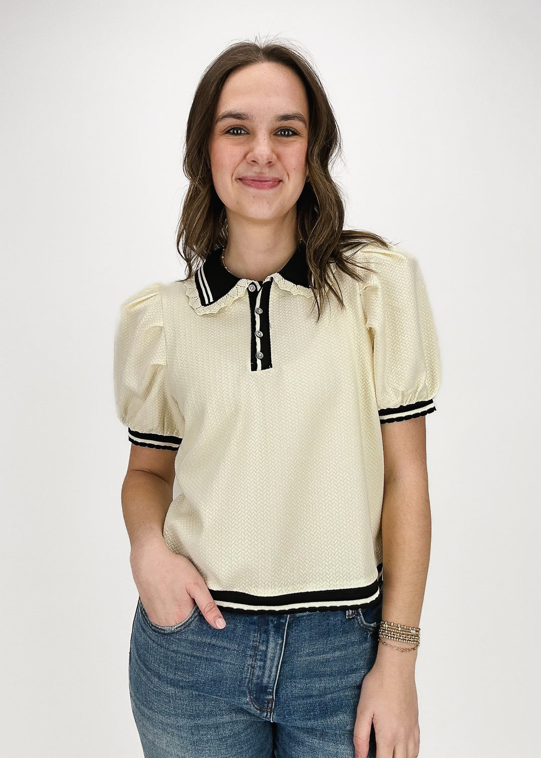 Blair Collared Top