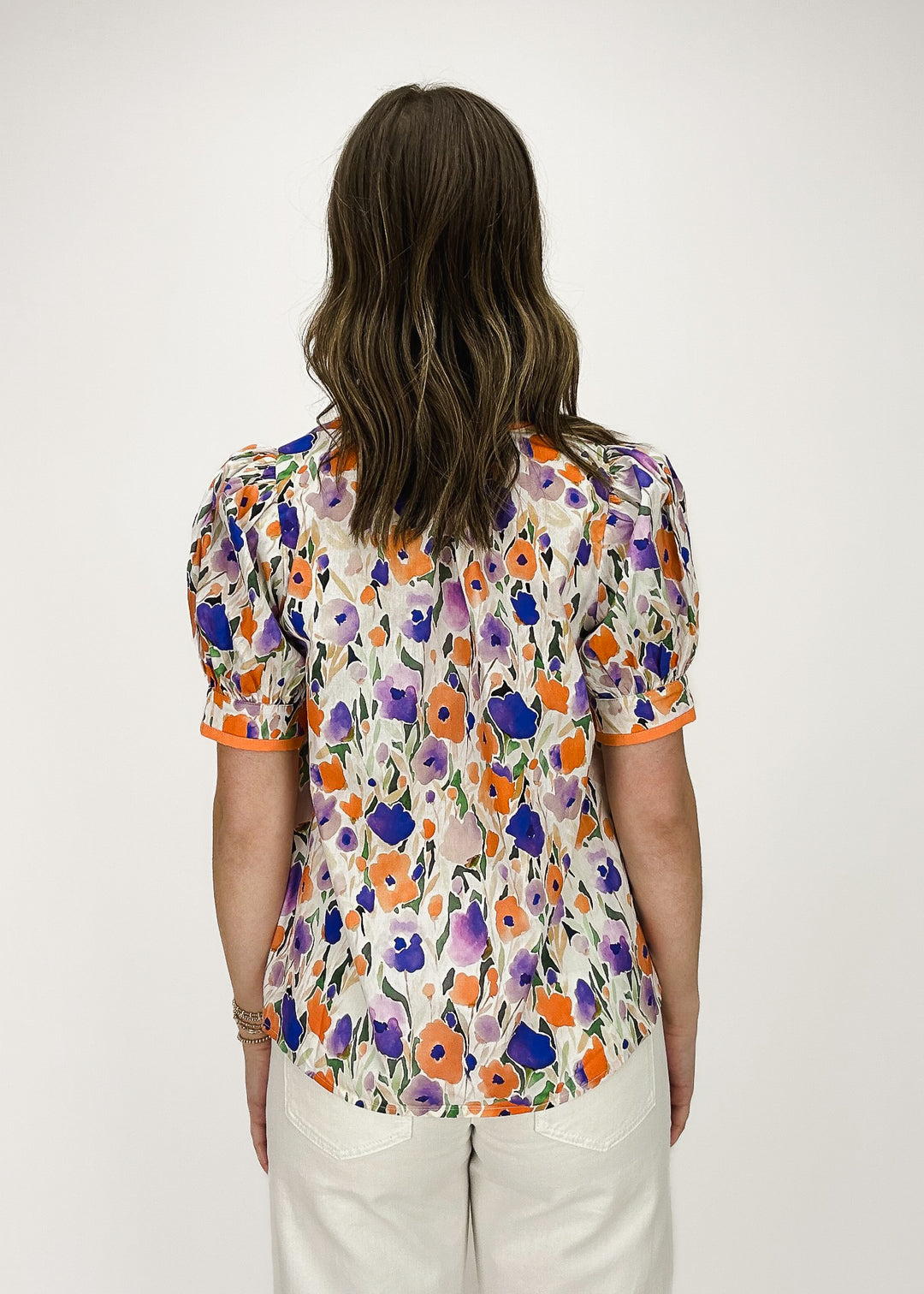 Linda Floral Top