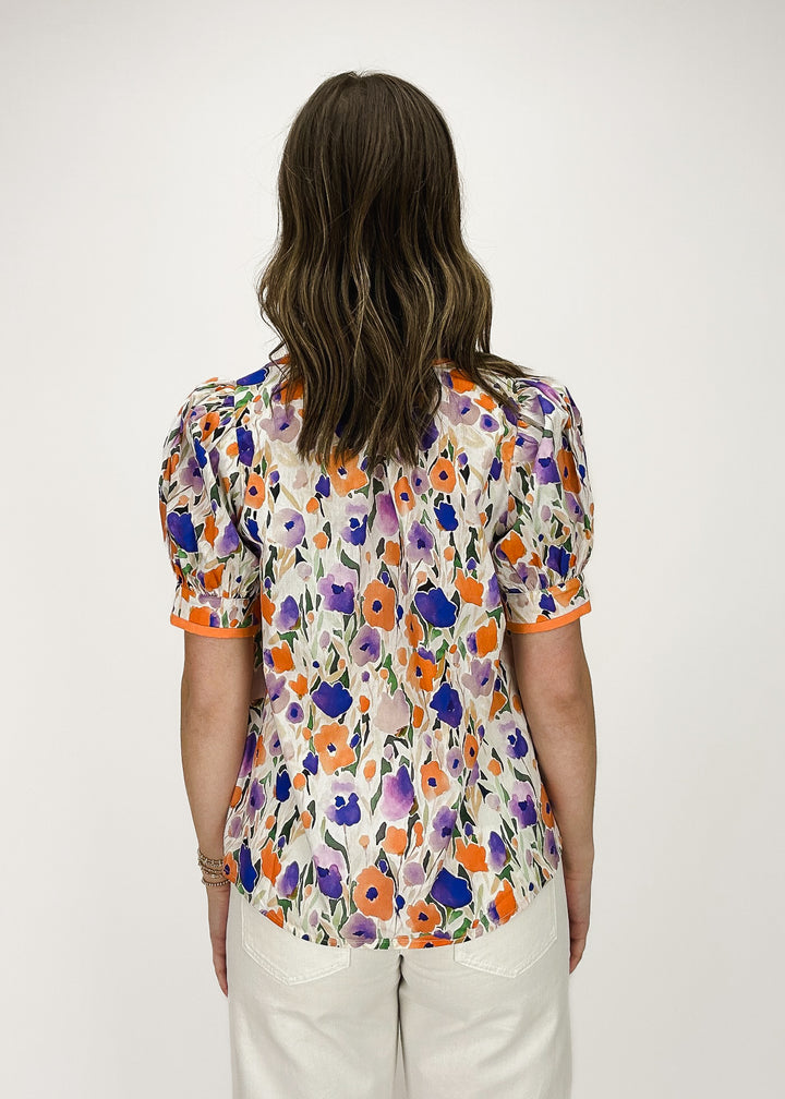 Linda Floral Top