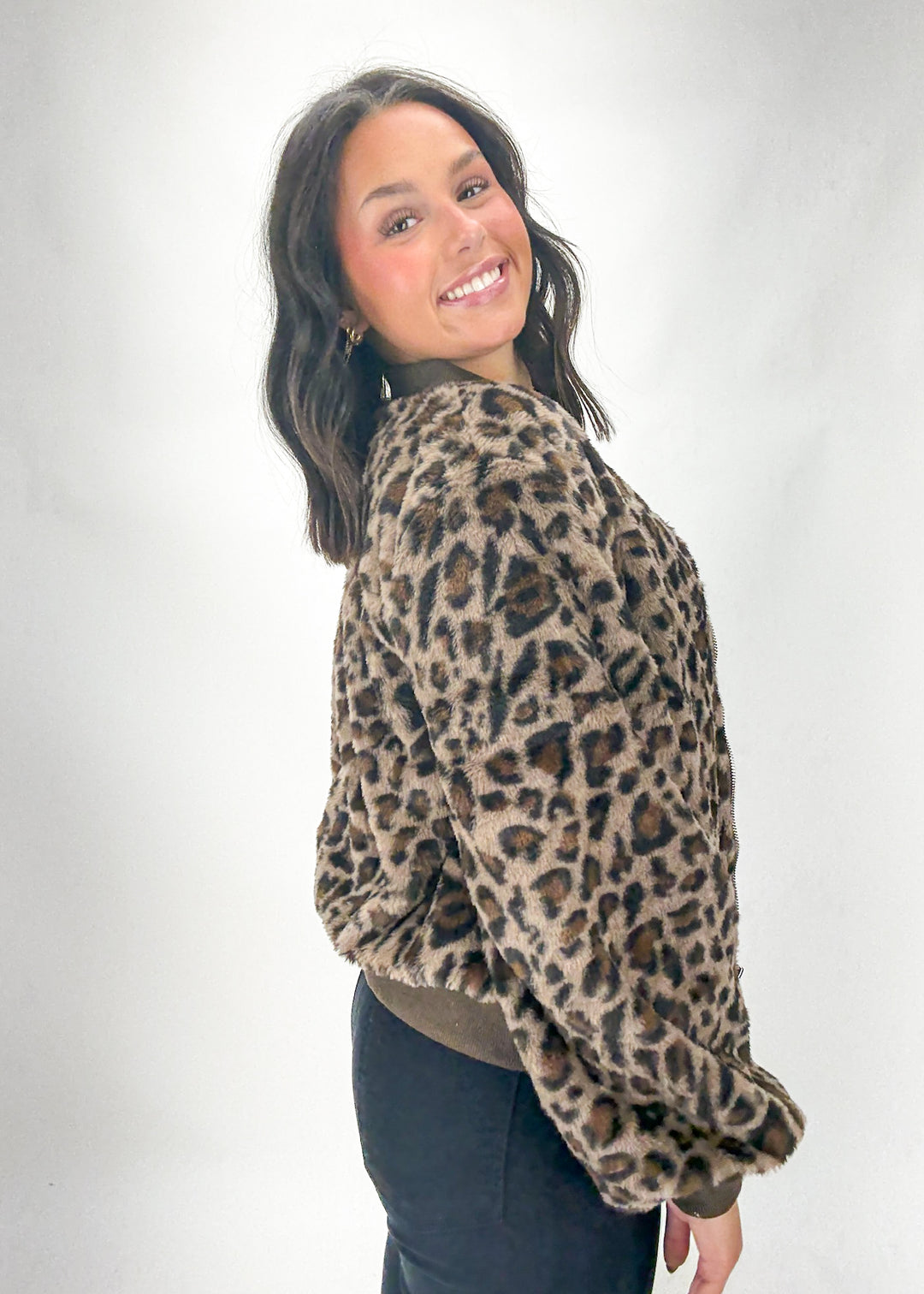 Emerson Leopard Print Jacket
