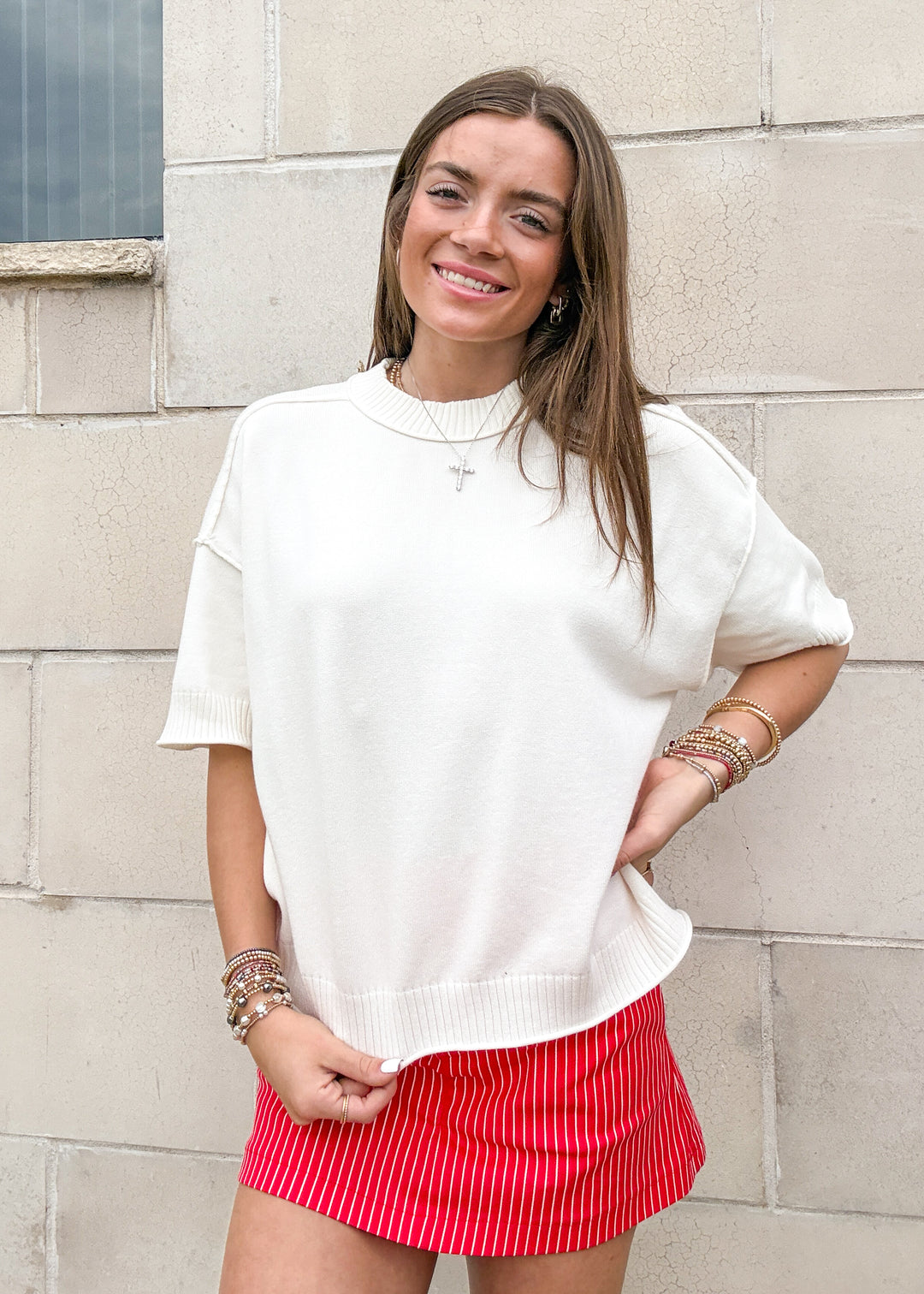 Willow Sweater - White