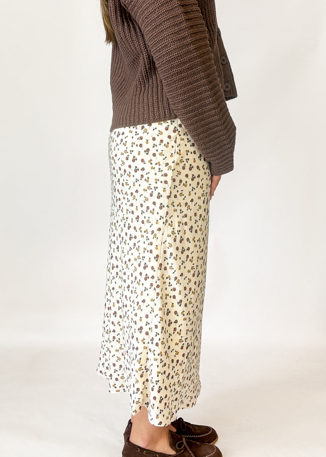 Franci Floral Midi Skirt