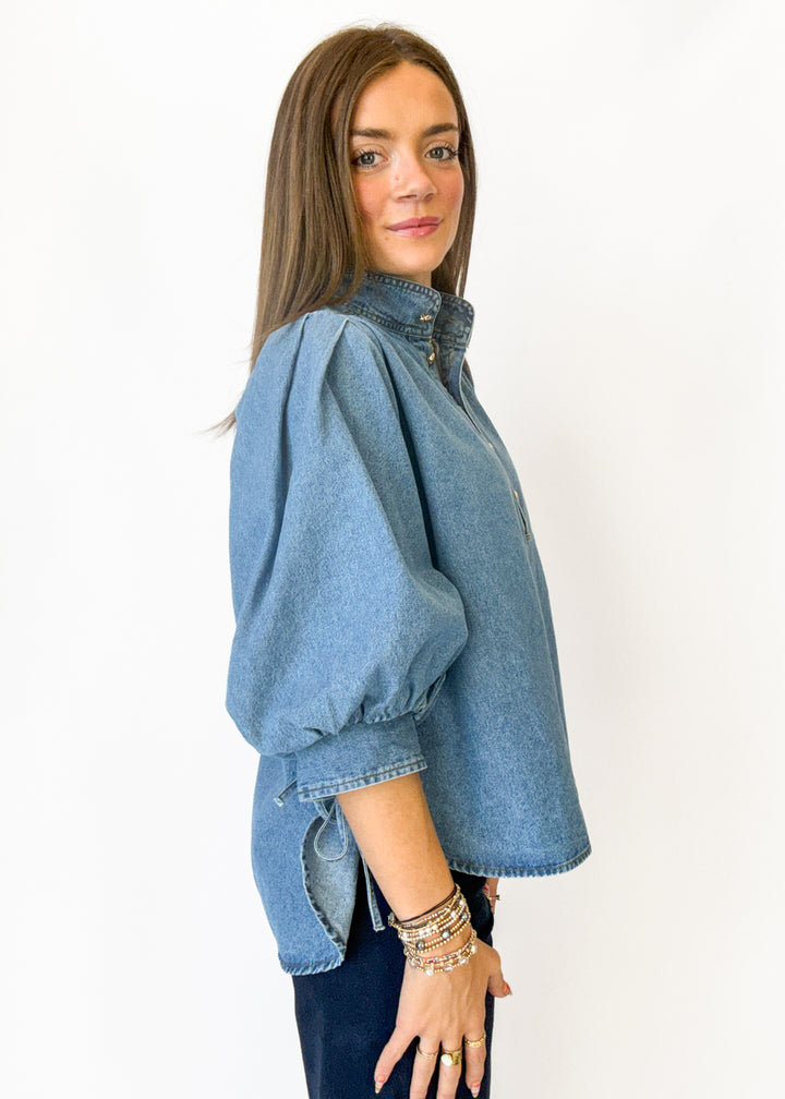 Diana Denim Top