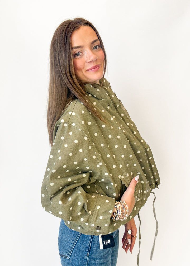 Lisa Polka Dot Jacket