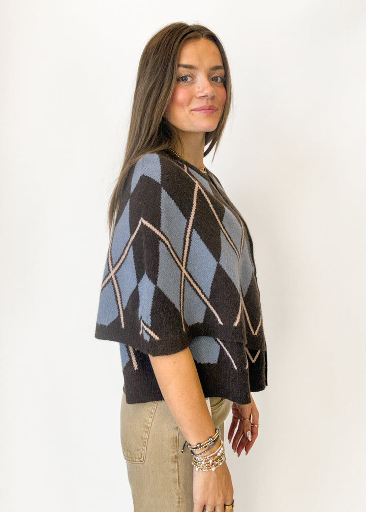 Missy Argyle Cardigan