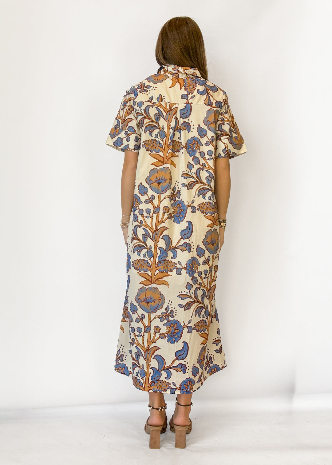 Audrey Floral Midi Dress