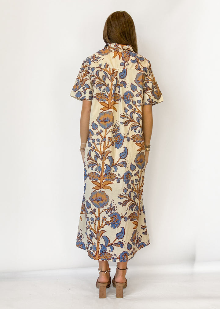 Audrey Floral Midi Dress