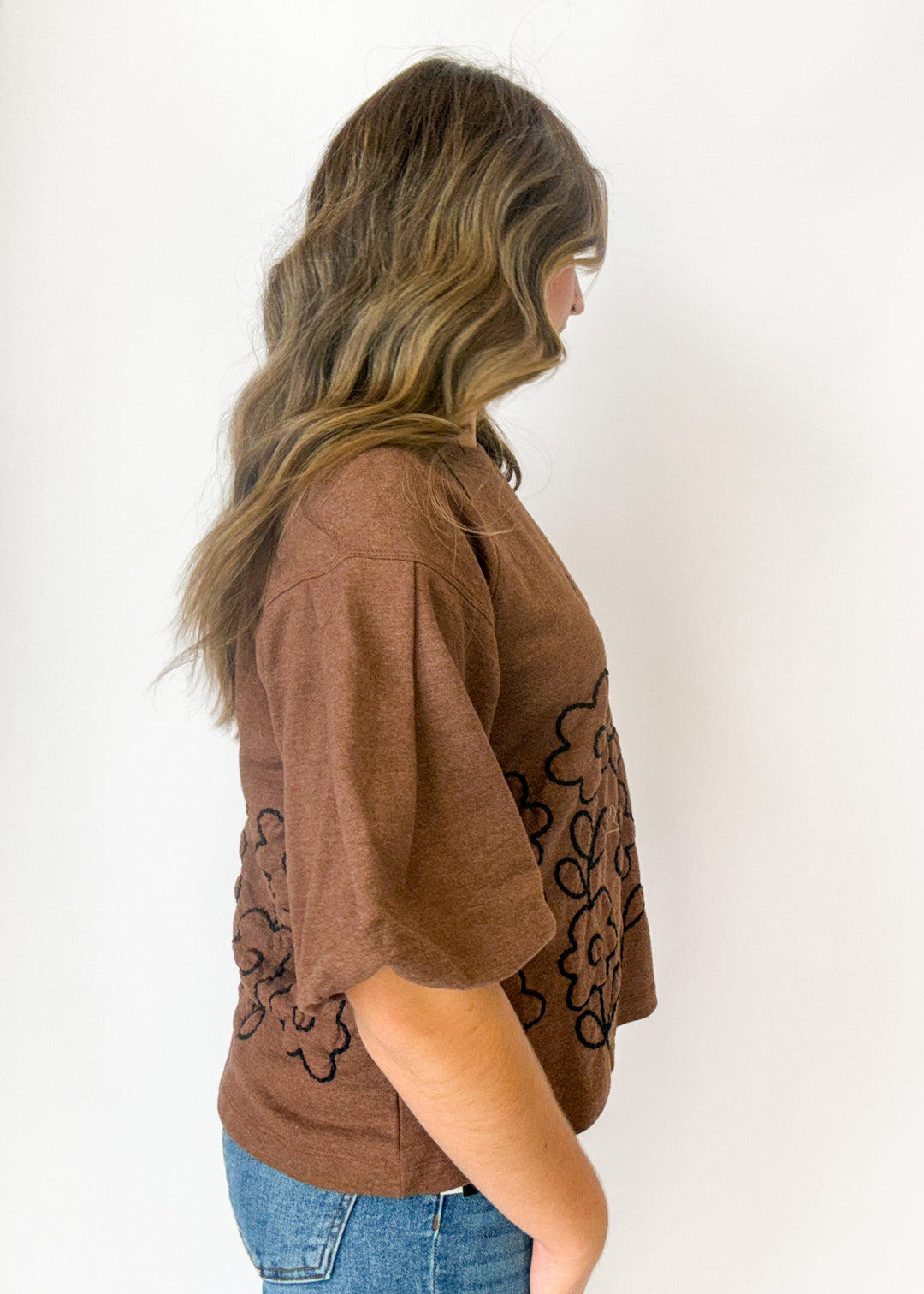 Ivy Jane Jackie Top - Chocolate