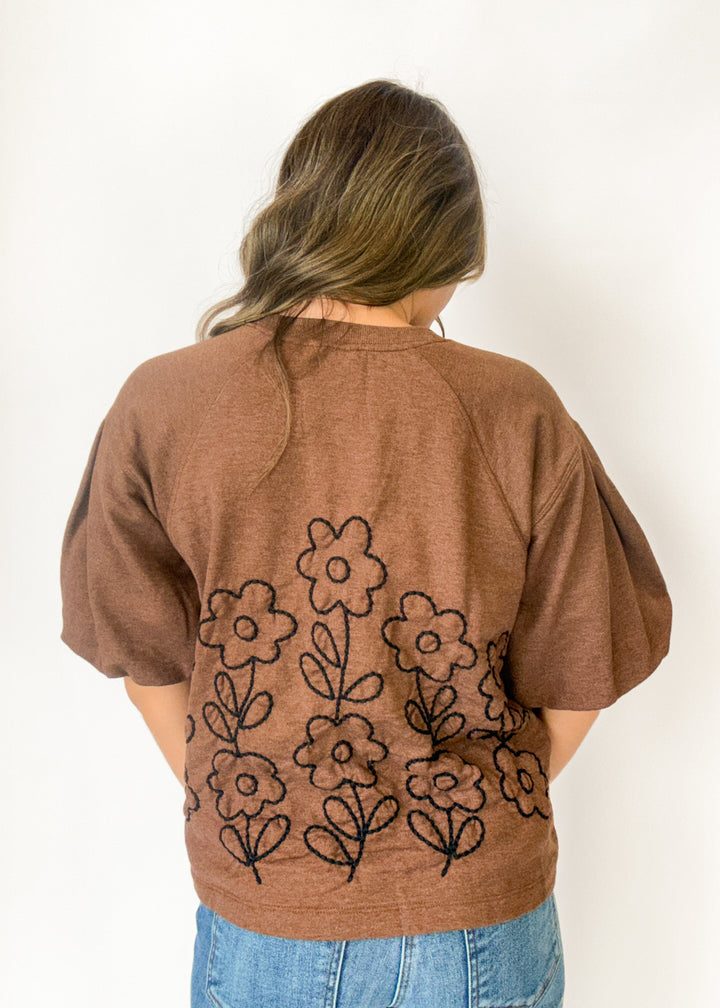 Ivy Jane Jackie Top - Chocolate