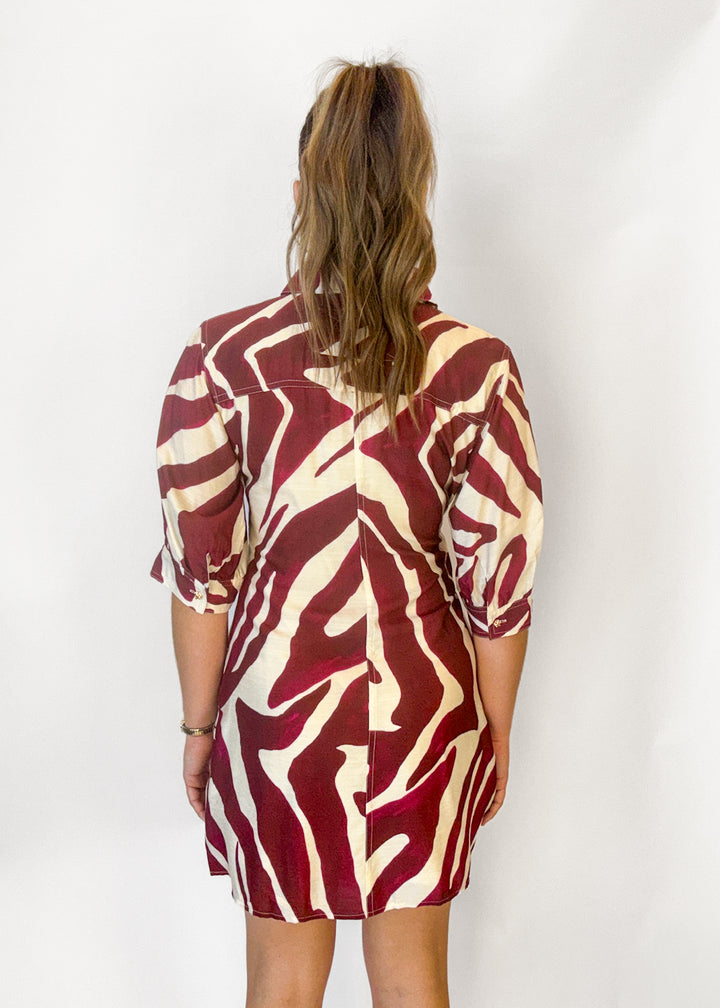 Sutton Abstract Mini Dress