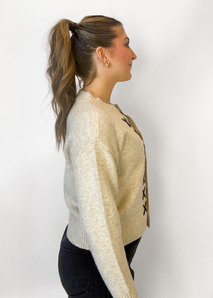 Sarah Embroidered Cardigan