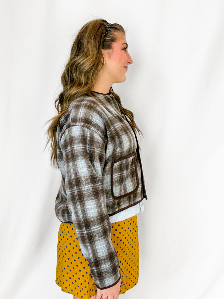 Hannah Plaid Jacket