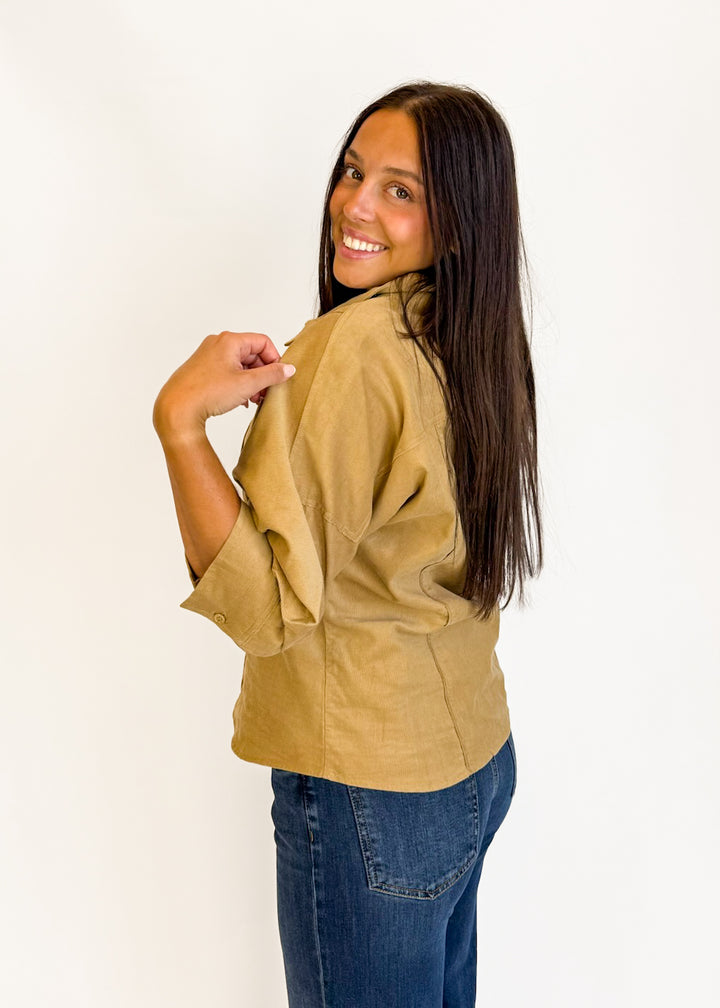Allie Button Down