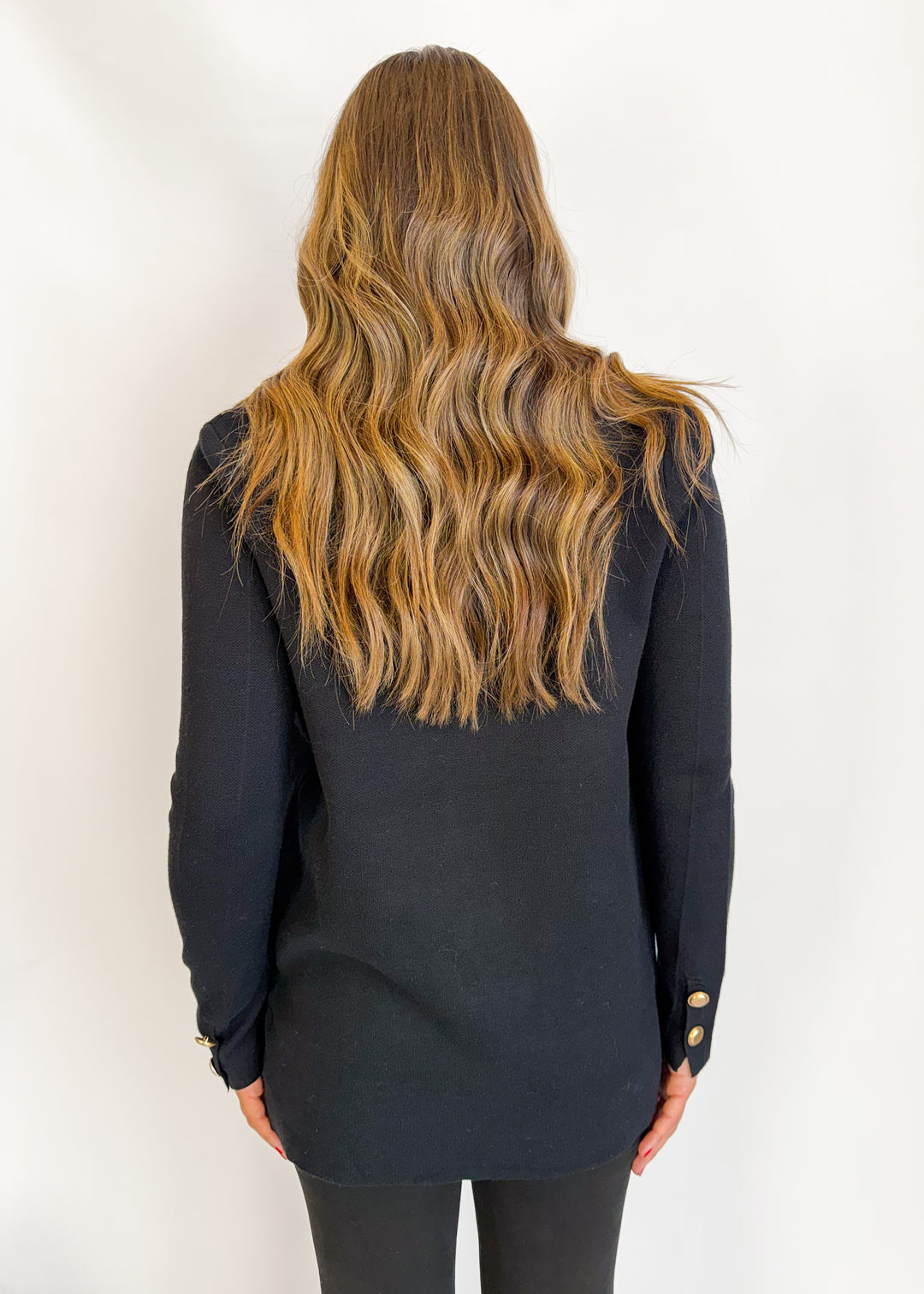 Gloria Gold Button Cardigan