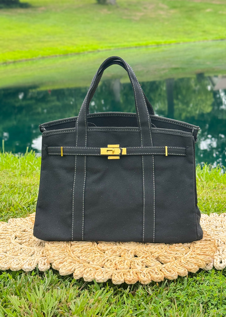 Bailey Boatkin Bag - Black