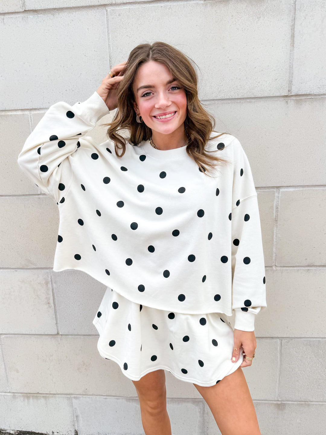 Annie Polka Dot Skort