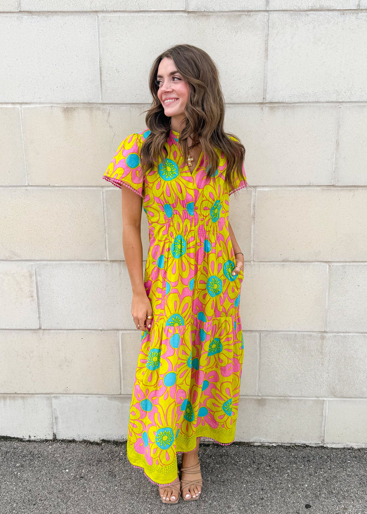 Uncle Frank Jennifer Midi Dress