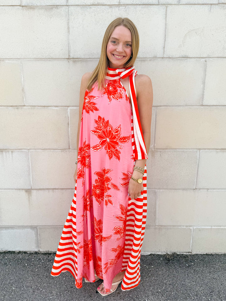 Isla Floral Midi Dress