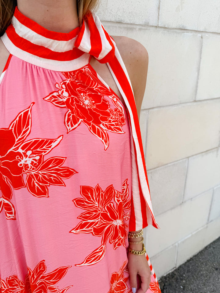 Isla Floral Midi Dress