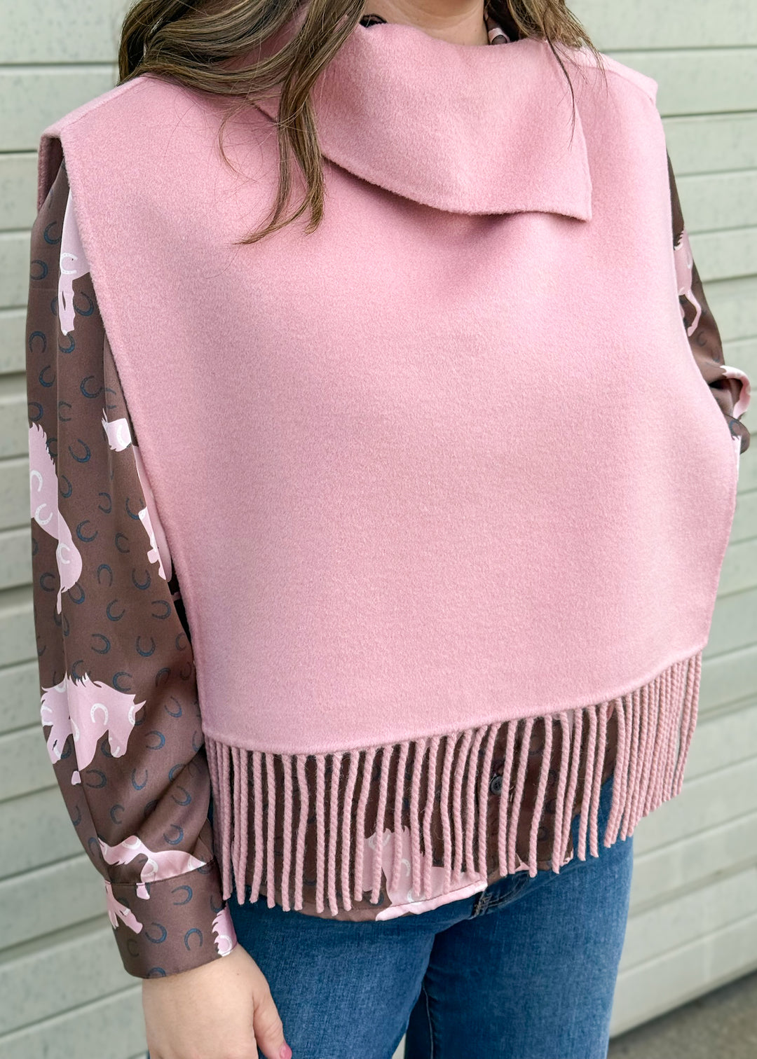 Ivy Jane Bentley Fringe Poncho