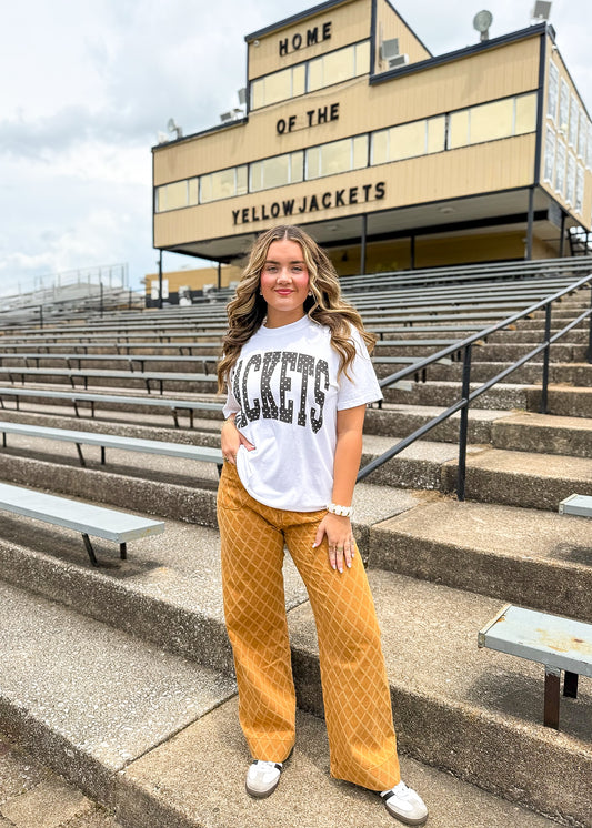 Jackets Polka Dot Graphic Tee