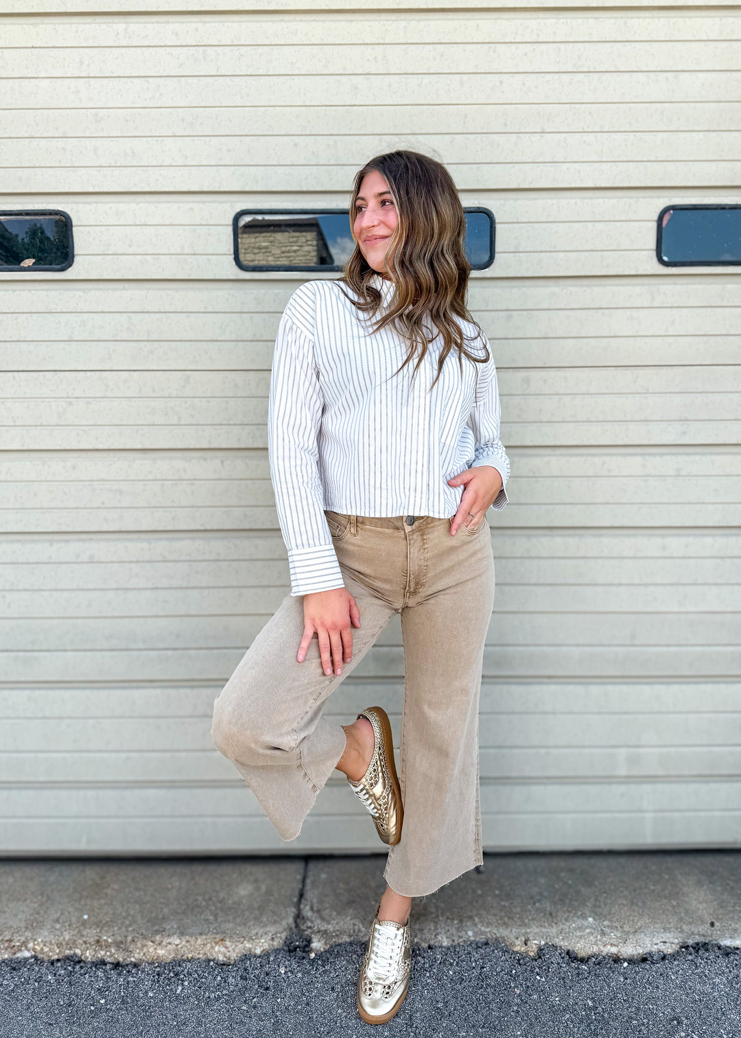 Z Supply Favorite Striped Button Up