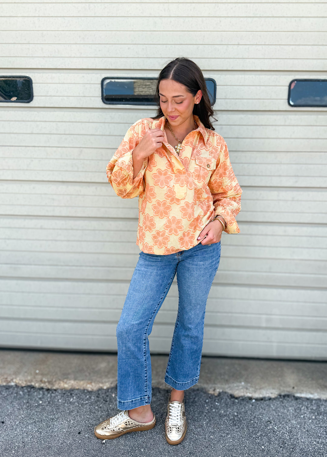 Ivy Jane Sandy Floral Top
