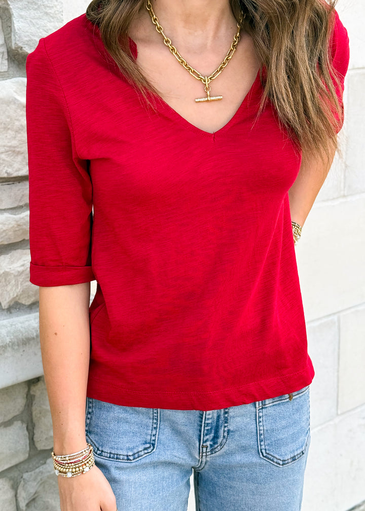 Sanctuary Clothing Dolce Notch Neck Tee