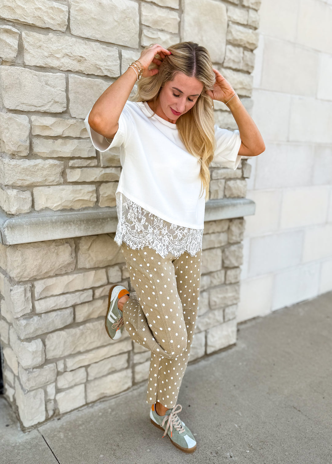 Polly Polka Dot Jeans