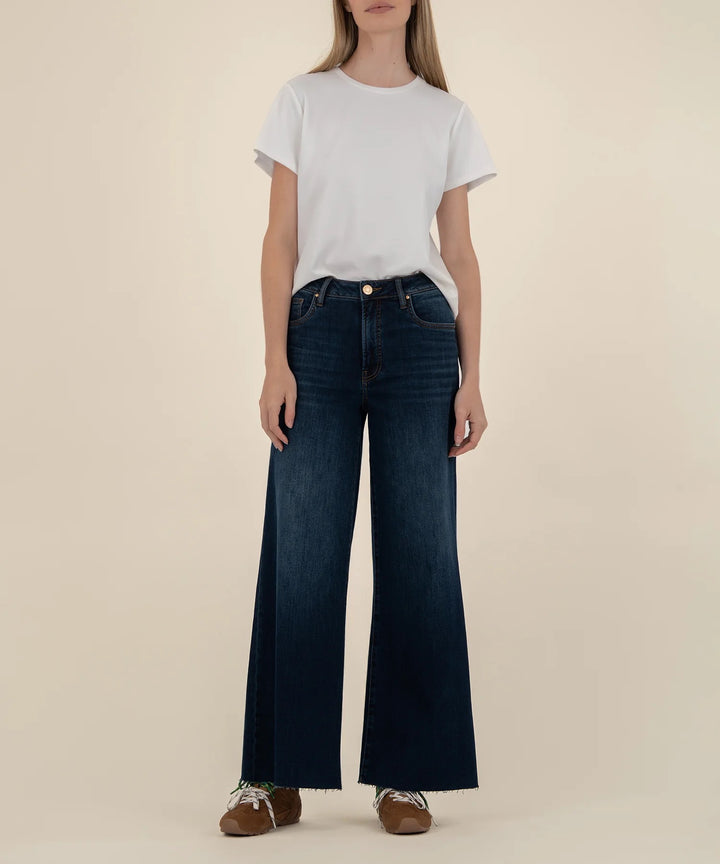 Kut From the Kloth Ryan High Rise Super Wide Leg Jeans