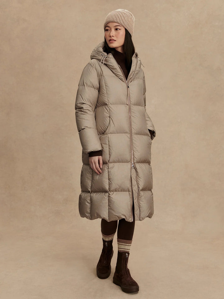 Varley Katya Long Down Puffer Coat