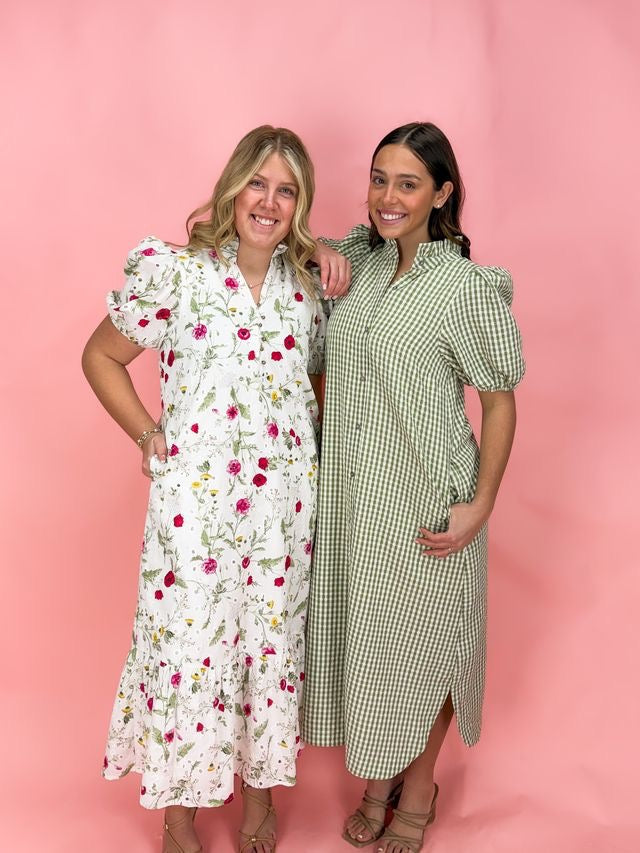 Jane Floral Maxi Dress