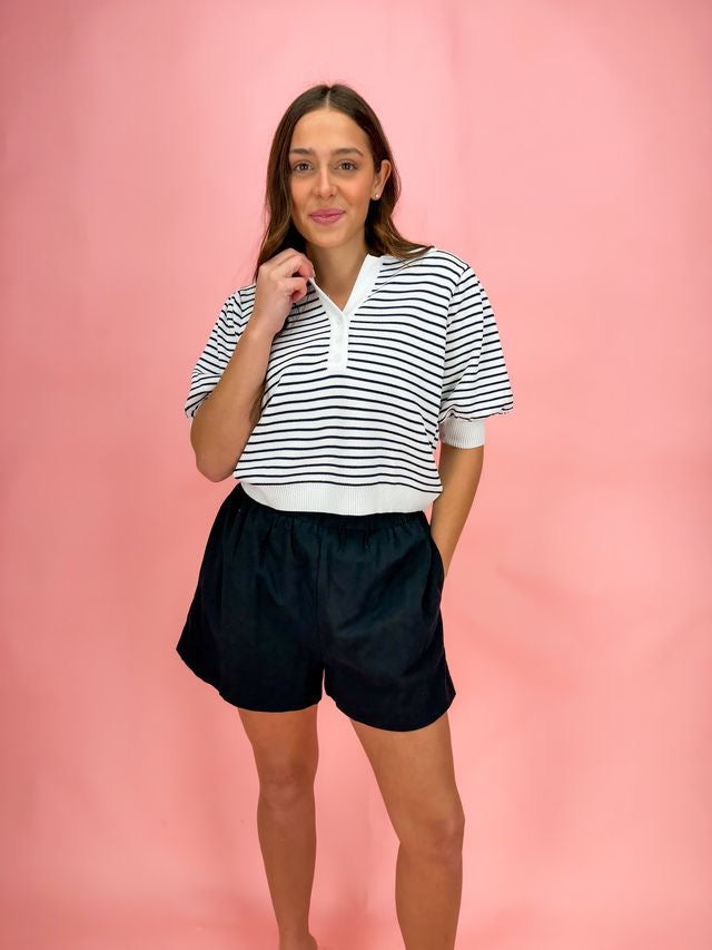 Megan Striped Top
