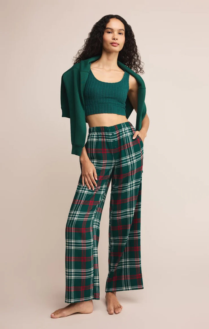 Z Supply Hangout Plaid Pant