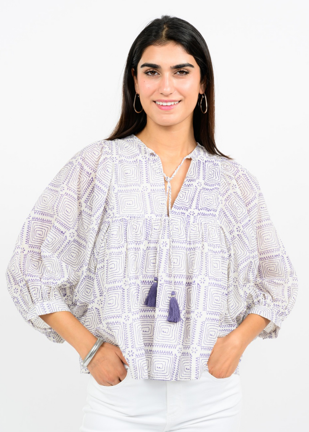 Ivy Jane Mabel Top in Lavender