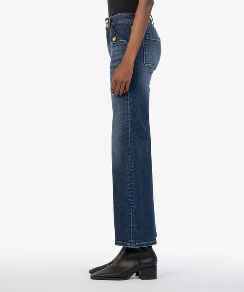 Kut from the Kloth Meg High Rise Wide Leg Jeans
