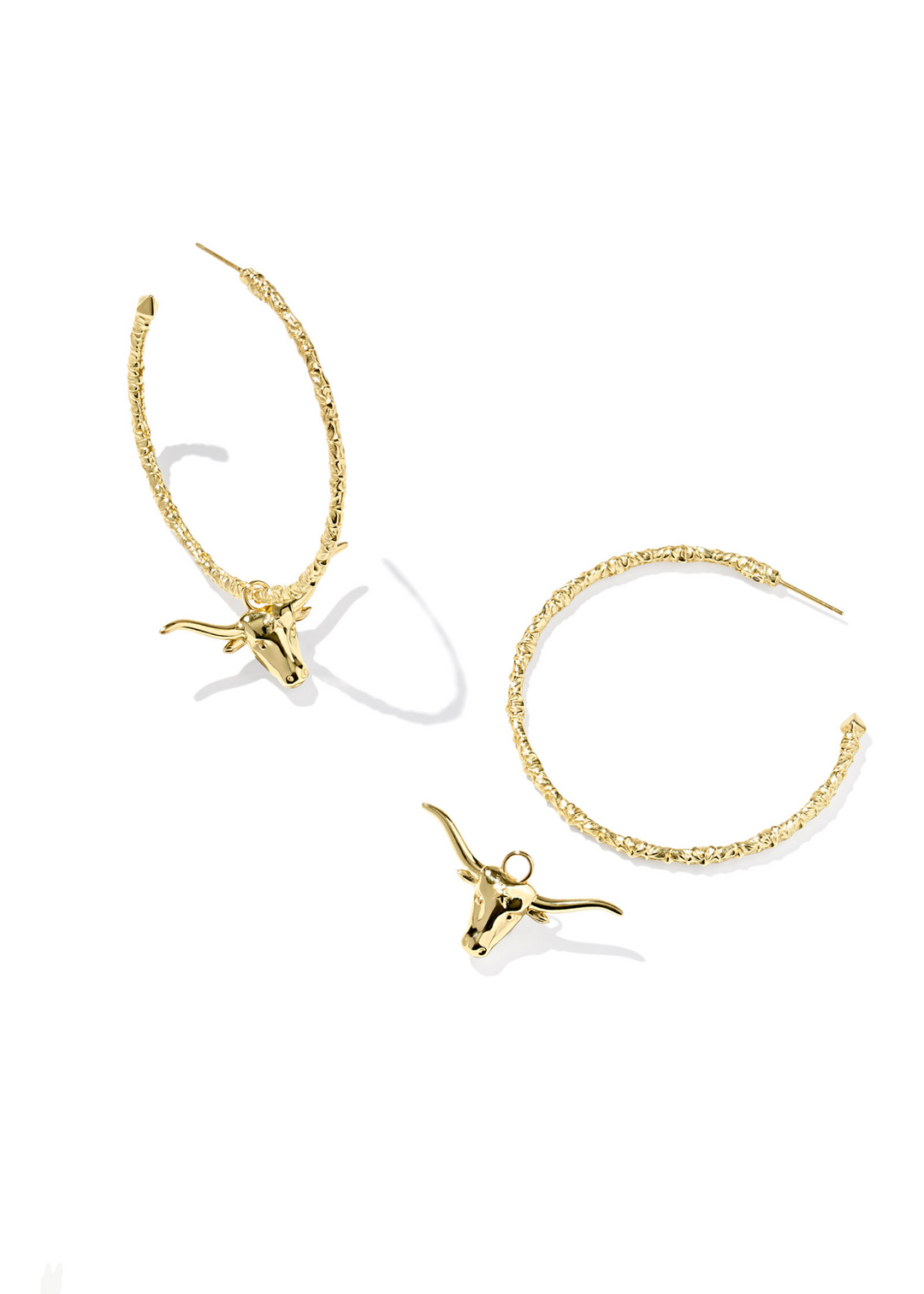 Kendra Scott Longhorn Hoop Earrings