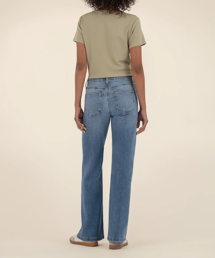 Kut From the Kloth Jean High Rise Wide Leg Clean Hem Jeans