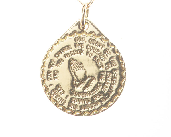 Allison Avery Lord's Prayer Charm - Gold