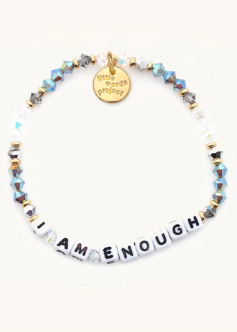 Little Words Project I Am Enough Bracelet