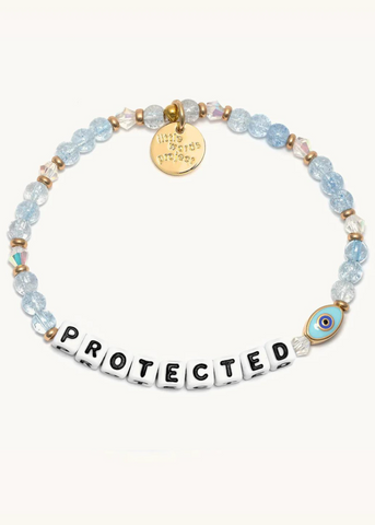 Little Words Project Protected Evil Eye Bead Bracelet