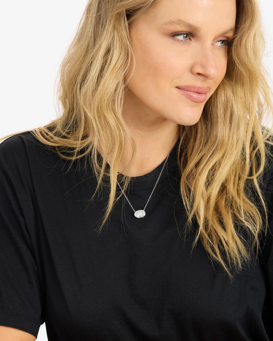Melinda Maria Hello Gorgeous! Necklace - Silver