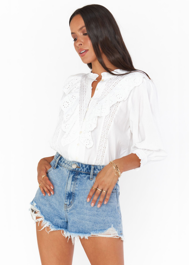 Show Me Your Mumu French Blouse