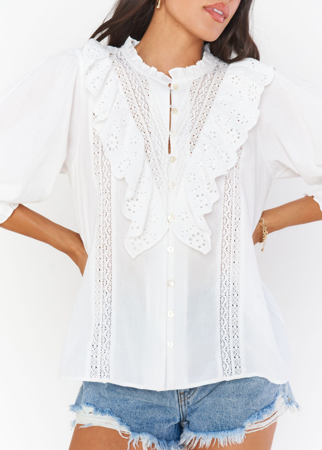 Show Me Your Mumu French Blouse