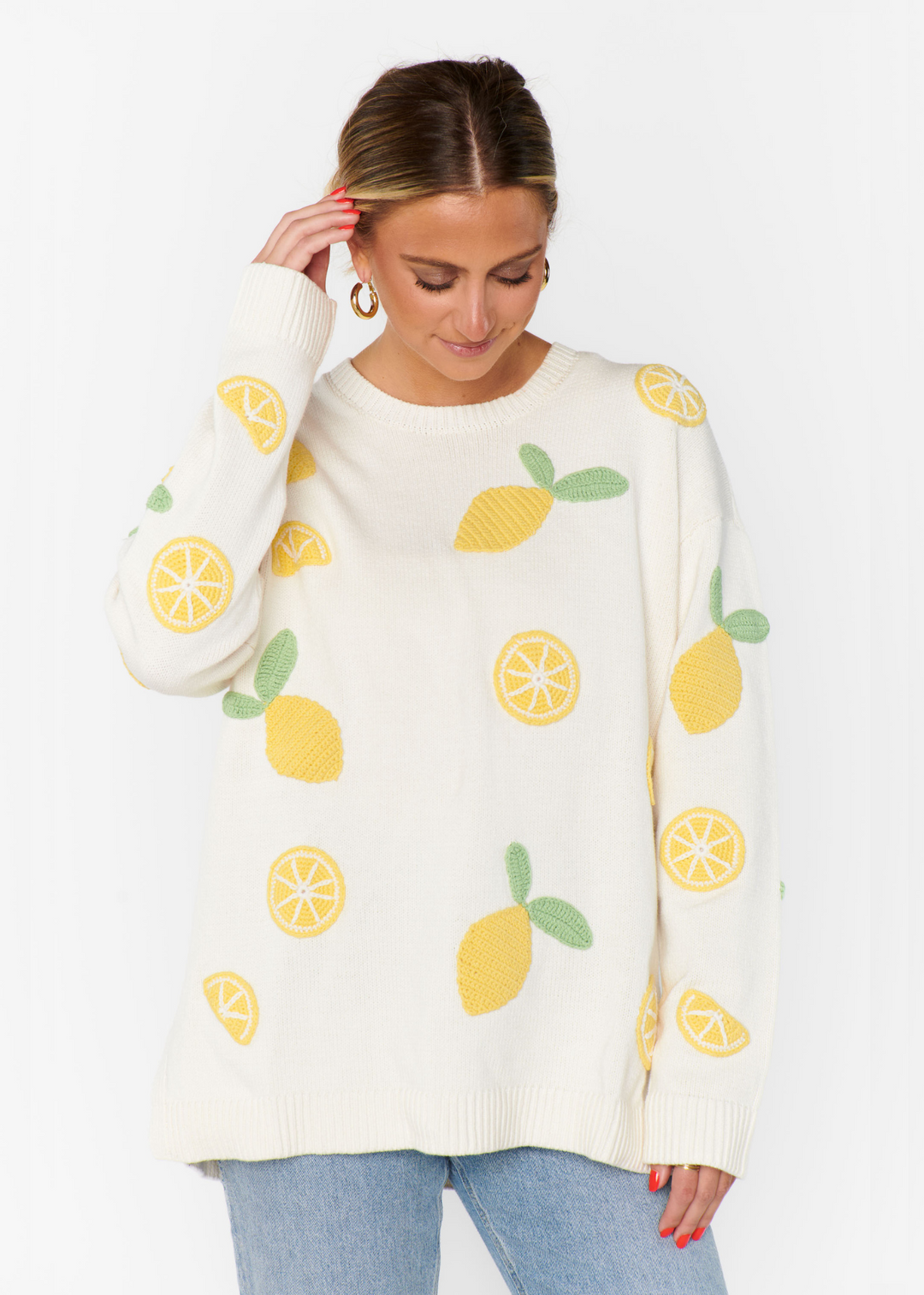Show Me Your Mumu Go To Sweater - Lemon Sorbet Knit