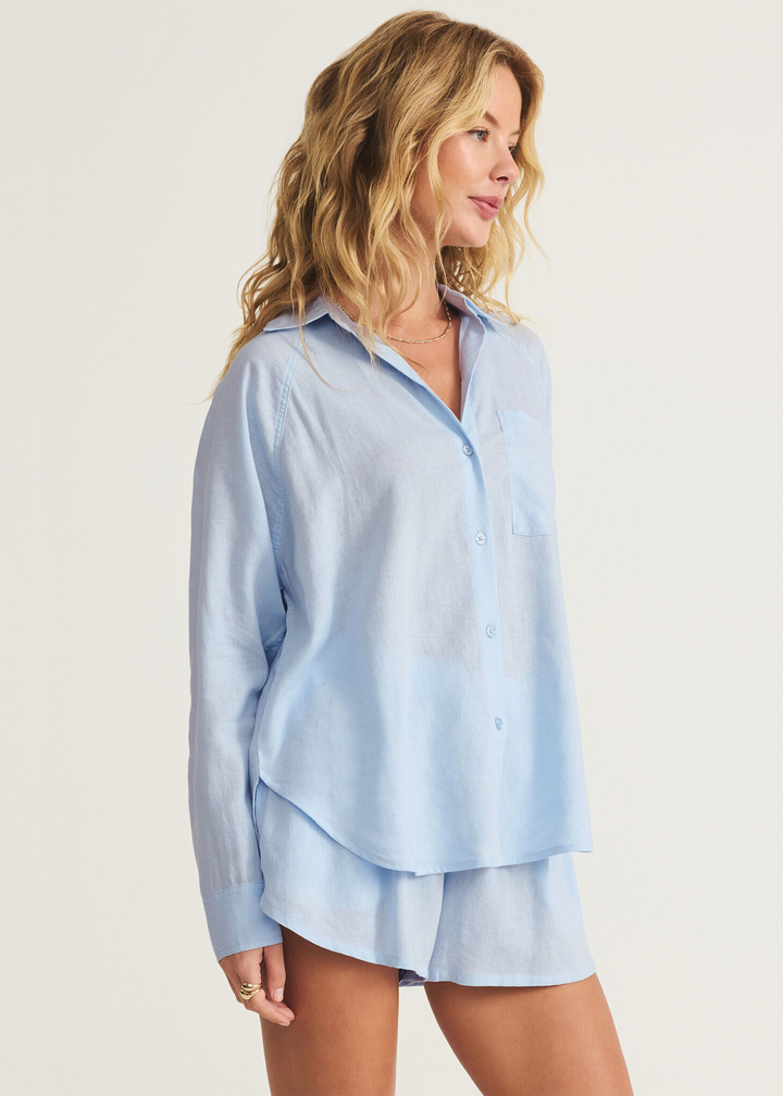 Z Supply The Perfect Linen Top