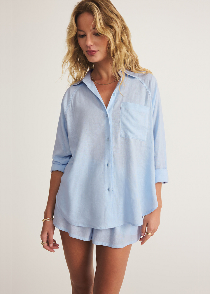 Z Supply The Perfect Linen Top