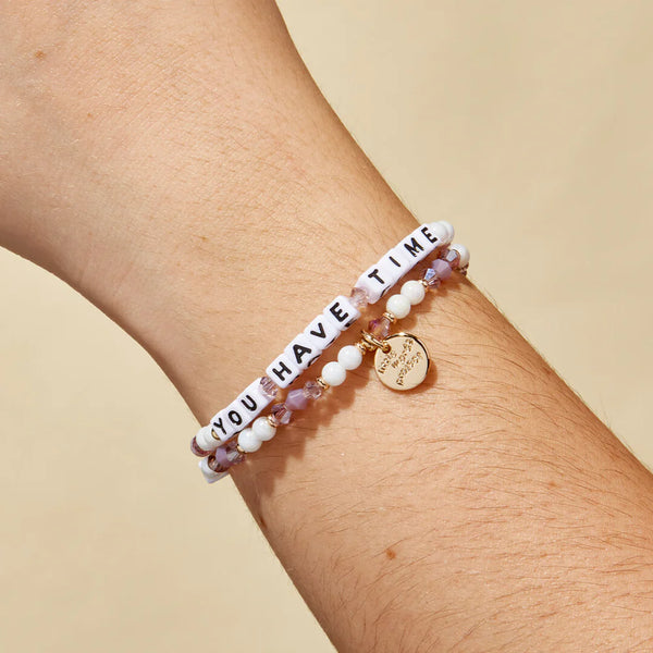 Little Words Project You Have Time Bead Bracelet
